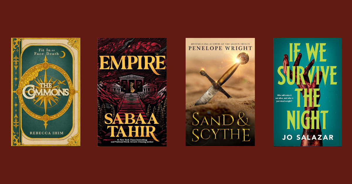 New Young Adult Books to Read | October 20