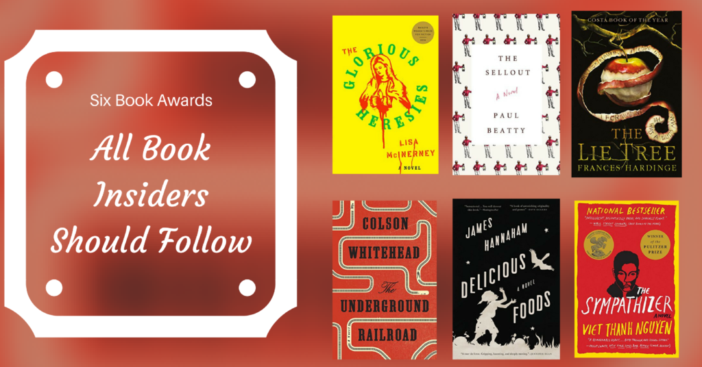 The Six Book Awards all Book Insiders Should Follow