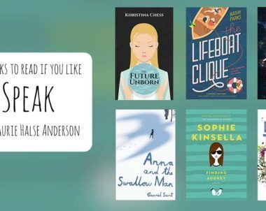 Books to Read if You Like Speak by Laurie Halse Anderson