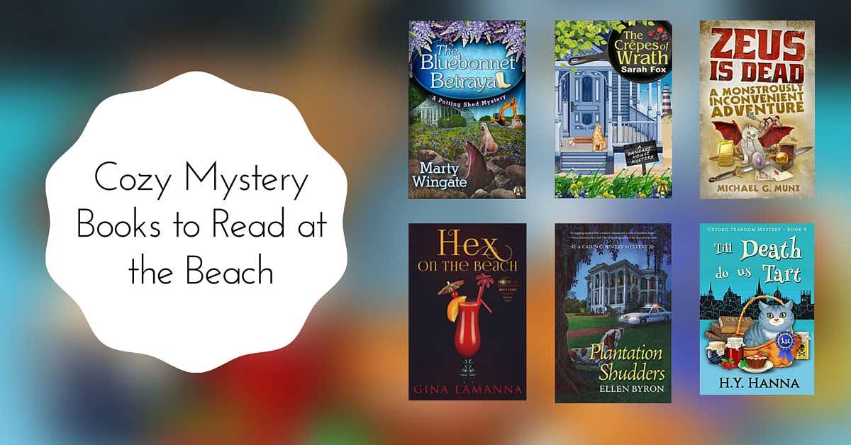 Cozy Mystery Books to Read at the Beach