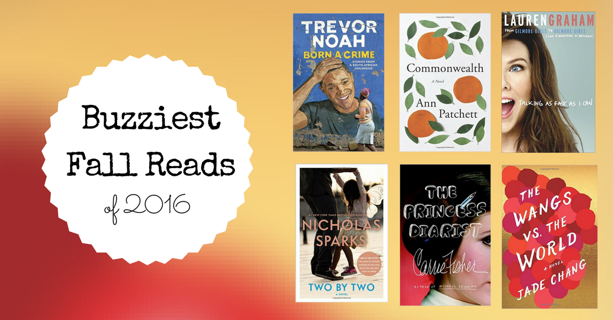 The Buzziest Fall Reads of 2016