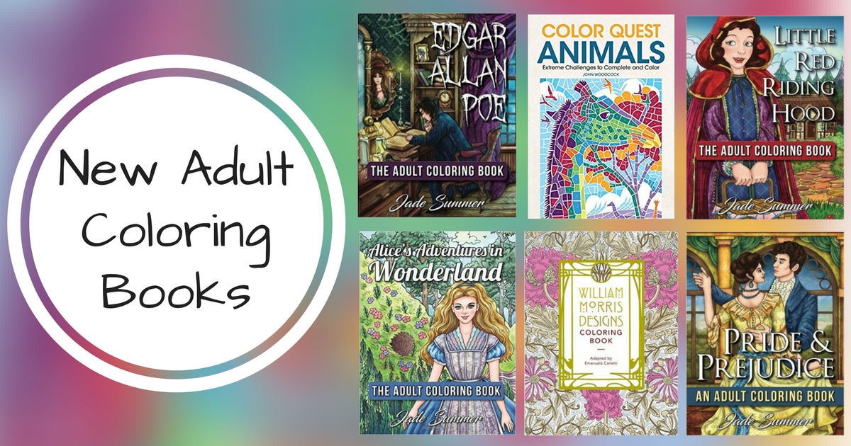 New Adult Coloring Books