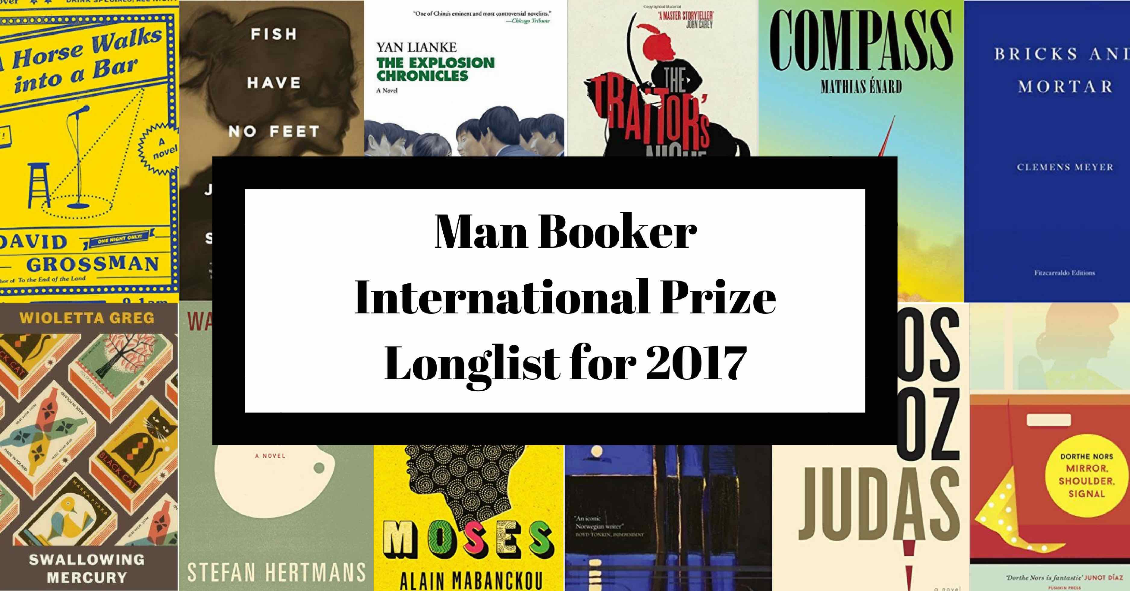 Man Booker International Prize Longlist for 2017