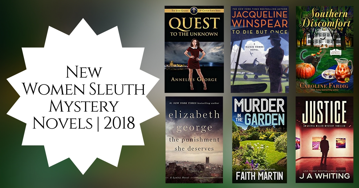 New Women Sleuth Mystery Novels | 2018