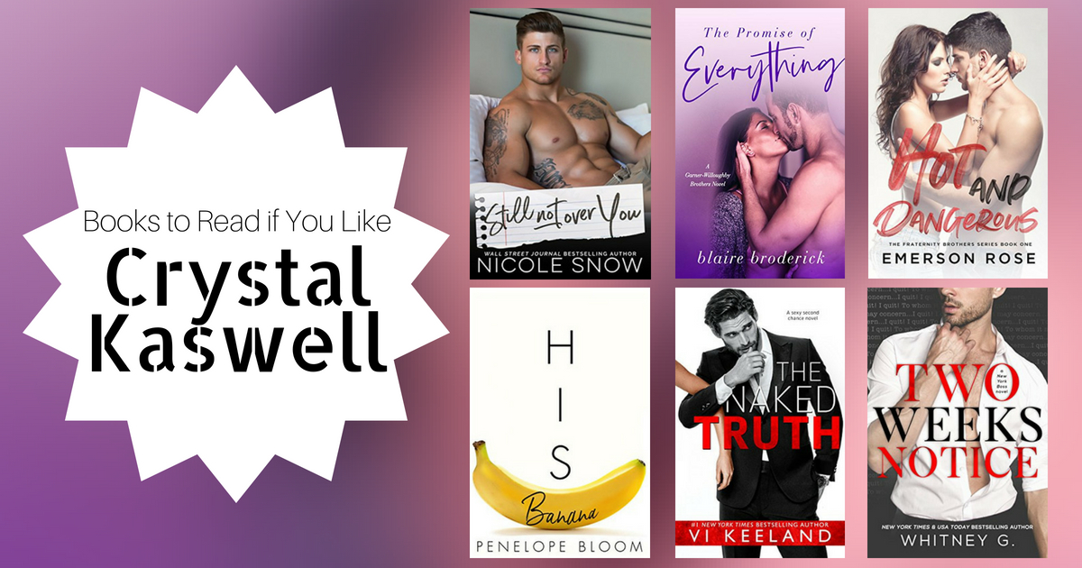 Books To Read If You Like Crystal Kaswell
