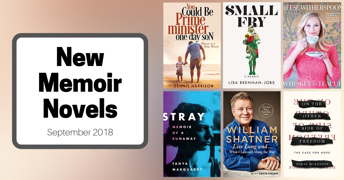 New Memoir Novels: September 2018