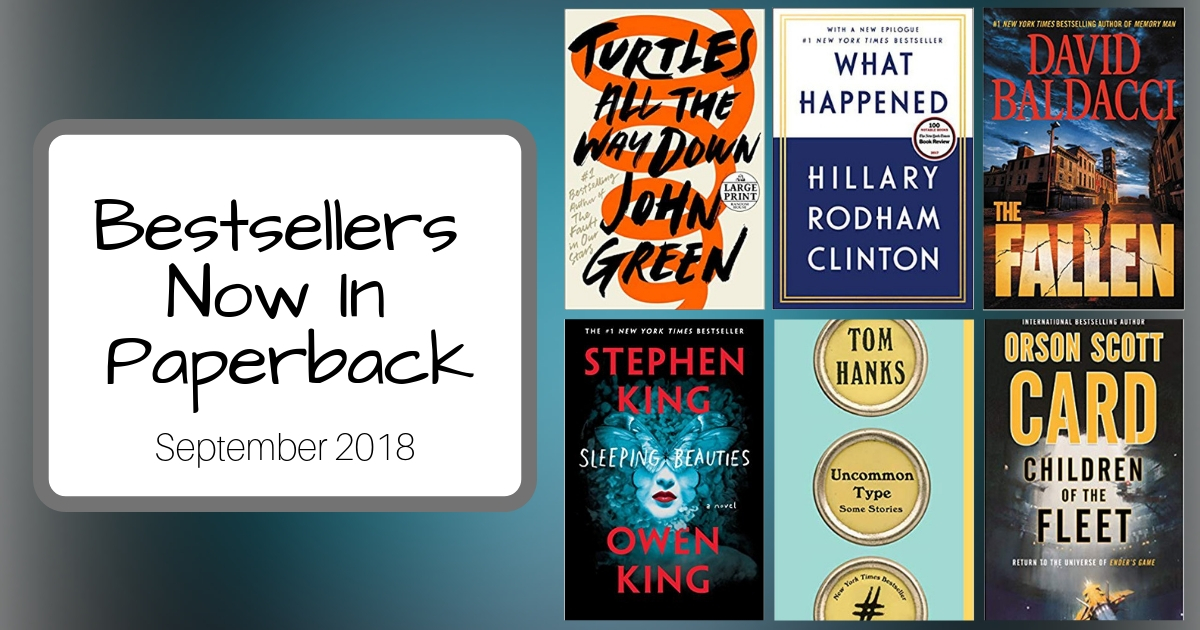 Bestsellers Now in Paperback | September 2018