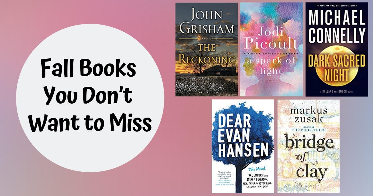 Fall Books You Don’t Want to Miss