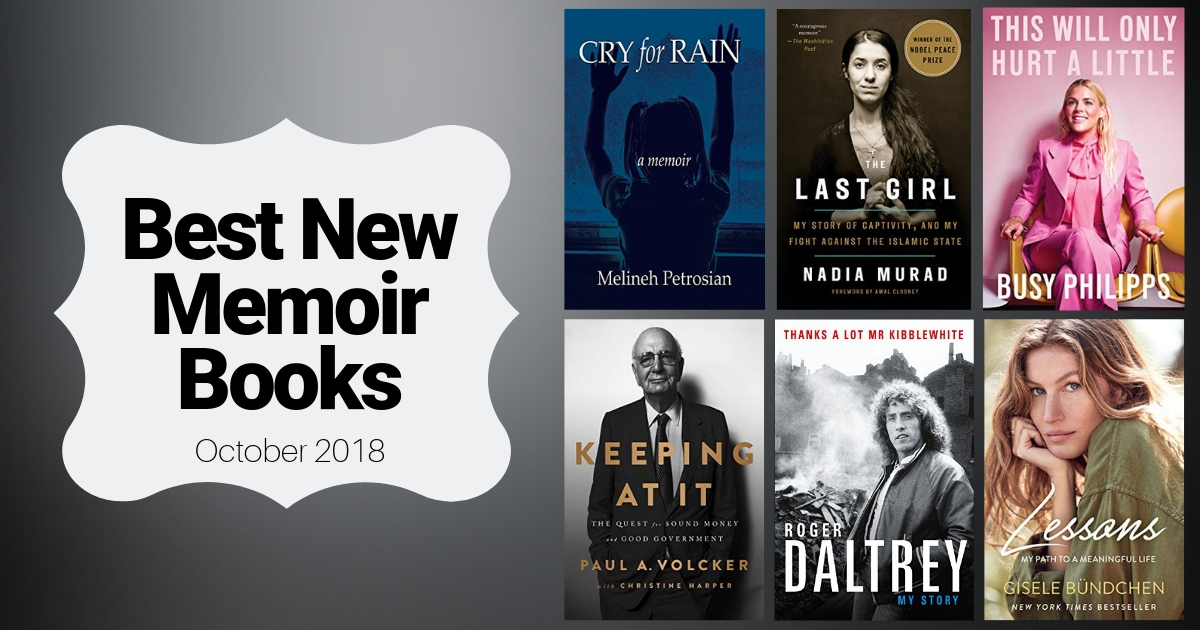 The Best New Memoir Books | October 2018