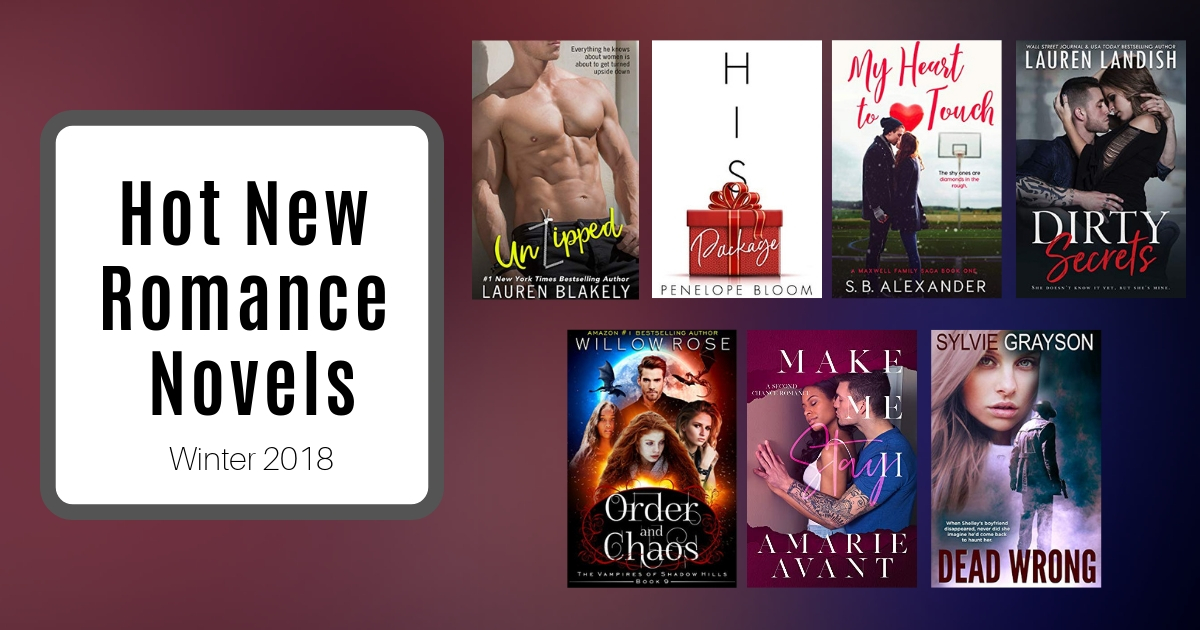 Hot New Romance Novels | Winter 2018