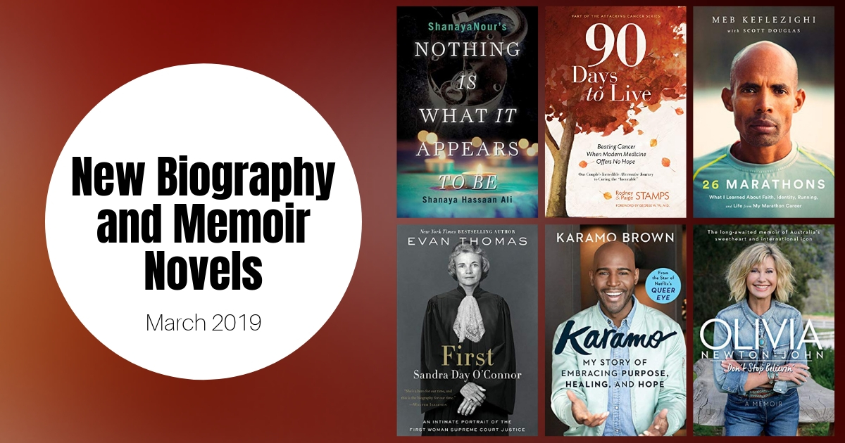 New Biography & Memoir Novels – March 2019