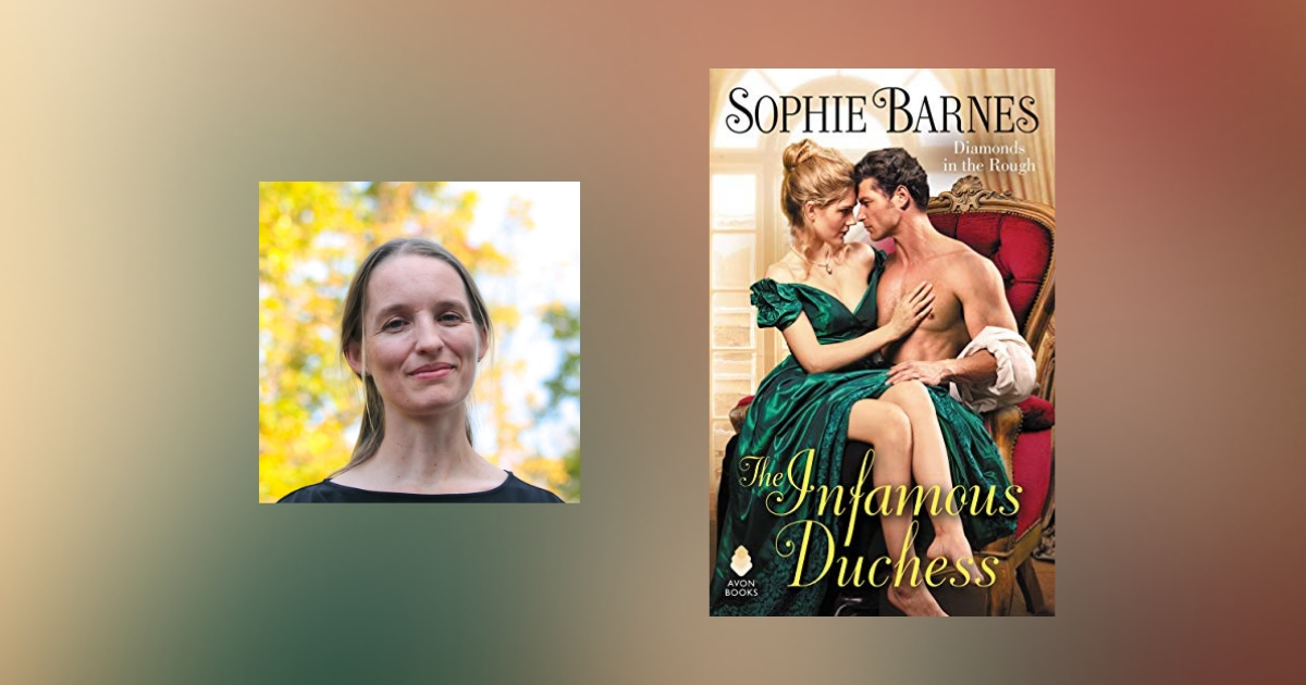 Interview with Sophie Barnes, author of The Infamous Duchess