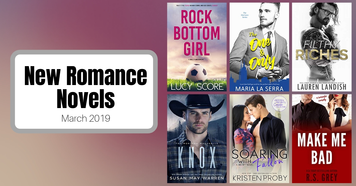 New Romance Novels | March 2019