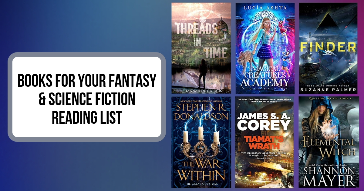 Books For Your Fantasy & Science Fiction Reading List | April 2019