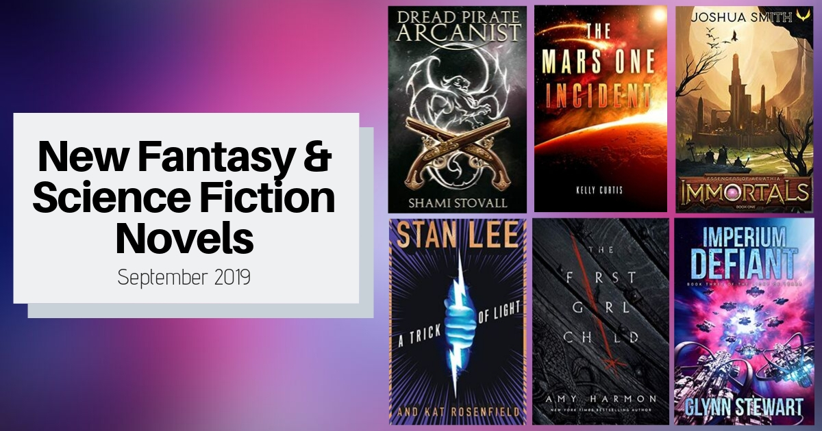 New Fantasy and Science Fiction Novels | September 2019