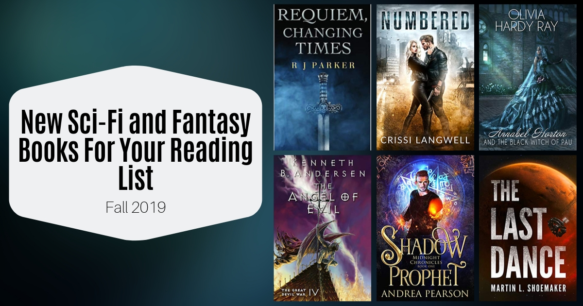 New Sci-Fi and Fantasy Books For Your Reading List | Fall 2019