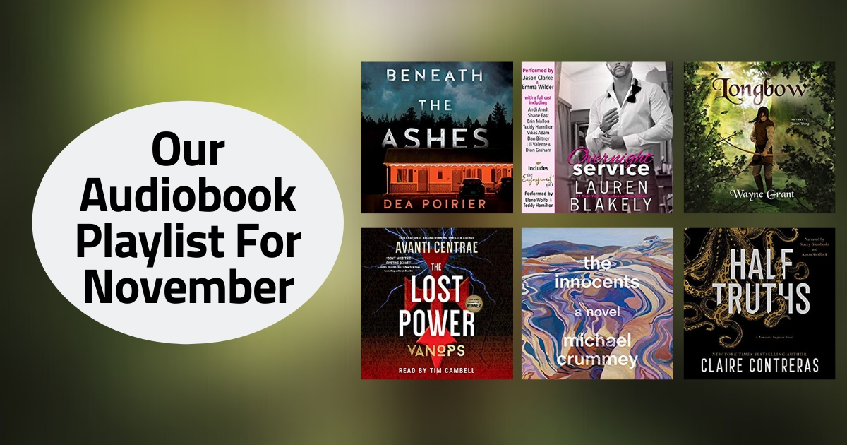 Our Audiobook Playlist For November | 2019
