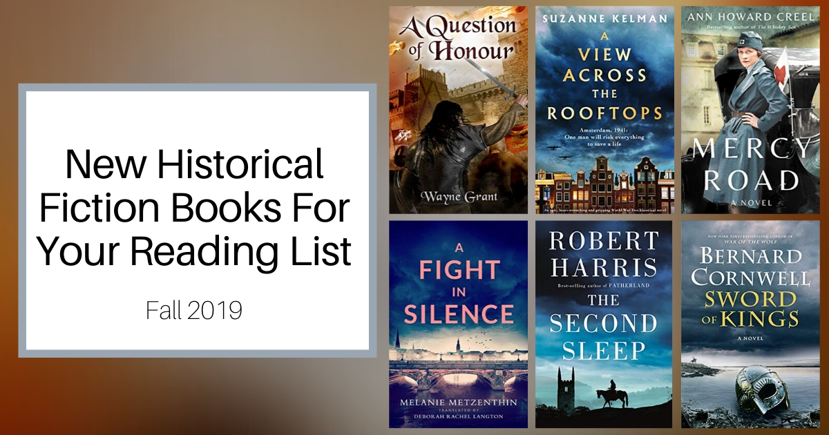 New Historical Fiction Books For Your Reading List | Fall 2019