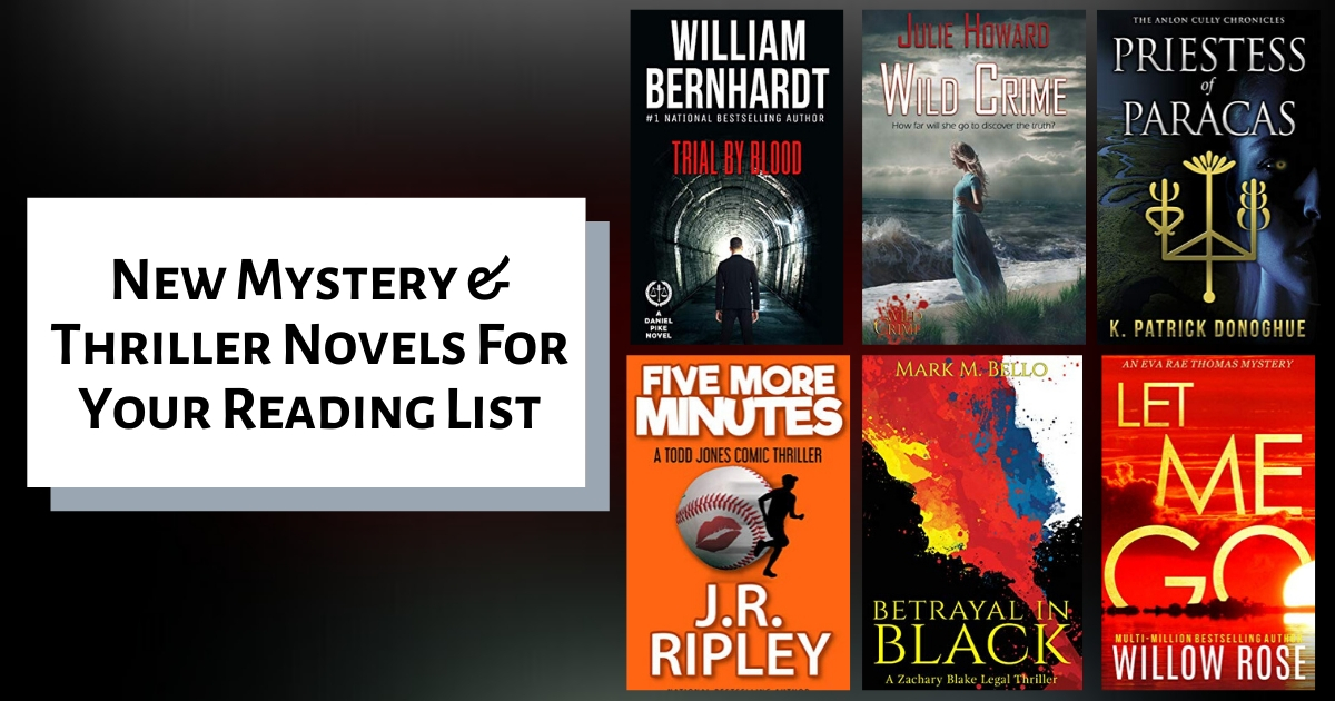 New Mystery and Thriller Novels For Your Reading List | Winter 2019
