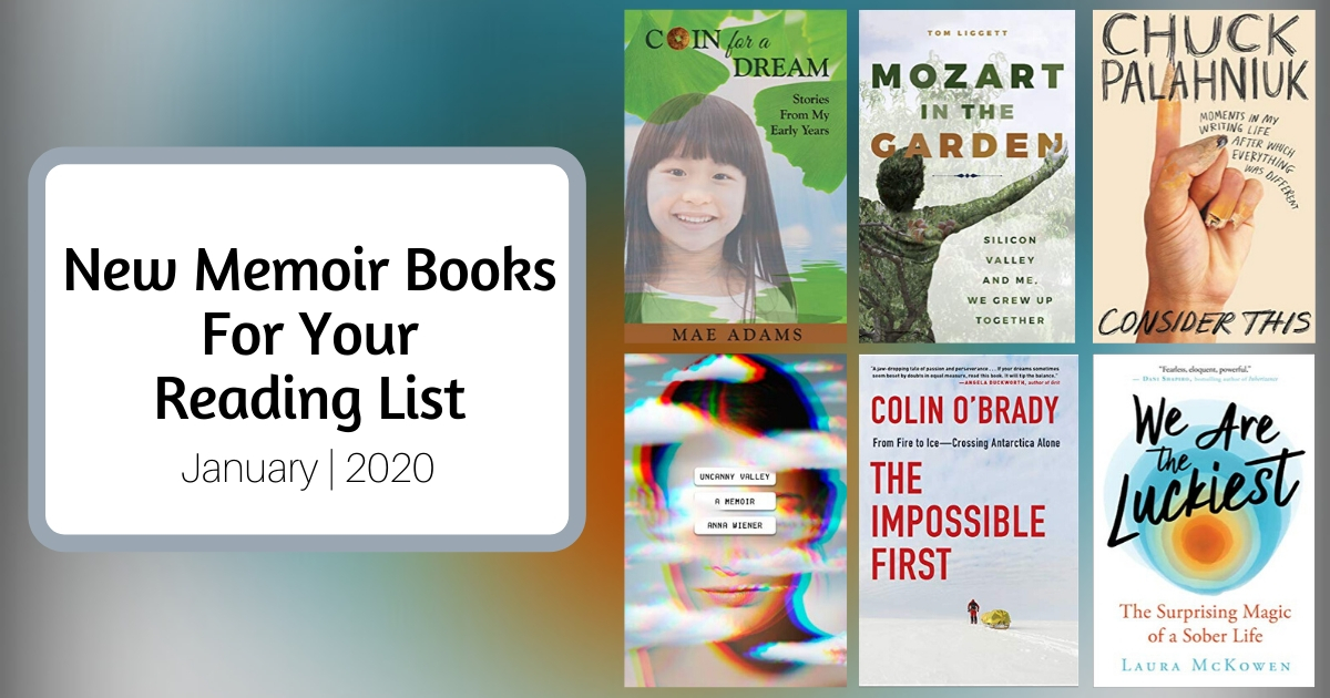 New Memoir Books For Your Reading List | January 2020