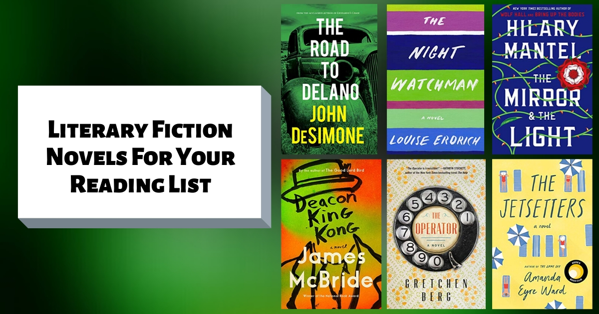 Literary Fiction Novels For Your Reading List | March 2020