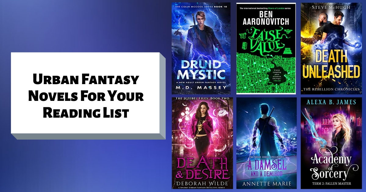 Urban Fantasy Books For Your Reading List | March 2020