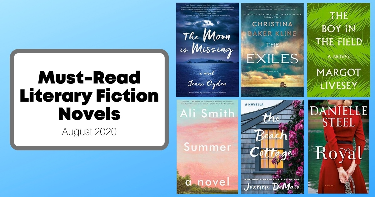 Must-Read Literary Fiction Novels | August 2020
