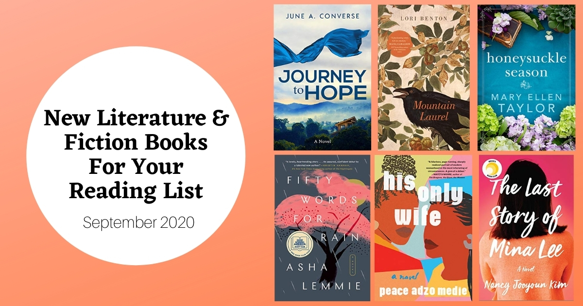 New Literature & Fiction Books For Your Reading List | September 2020