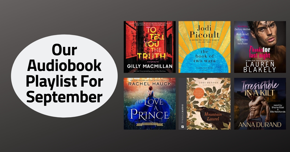 Our Audiobook Playlist For September | 2020