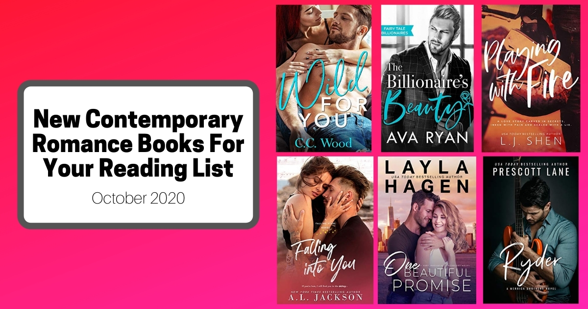 New Contemporary Romance Books For Your Reading List | October 2020