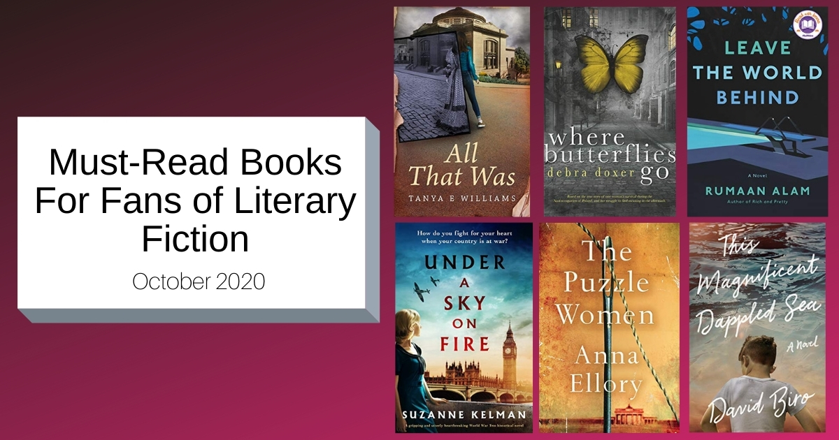 Must-Read Books For Fans of Literary Fiction | October 2020