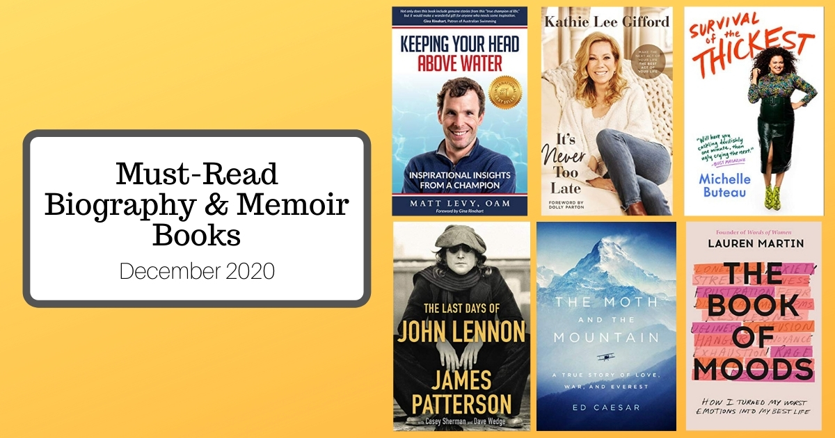 Must-Read Biography & Memoir Books | December 2020