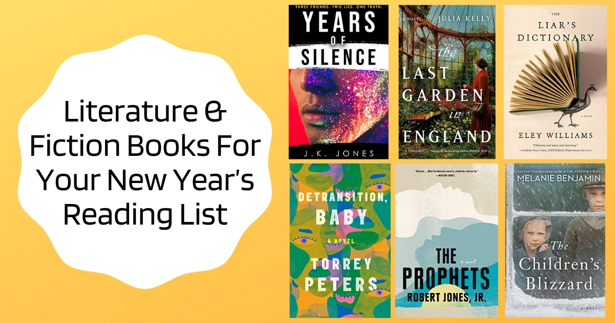 Literature & Fiction Books For Your New Year’s Reading List | 2021