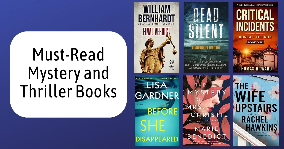 Must-Read Mystery and Thriller Books | January 2021