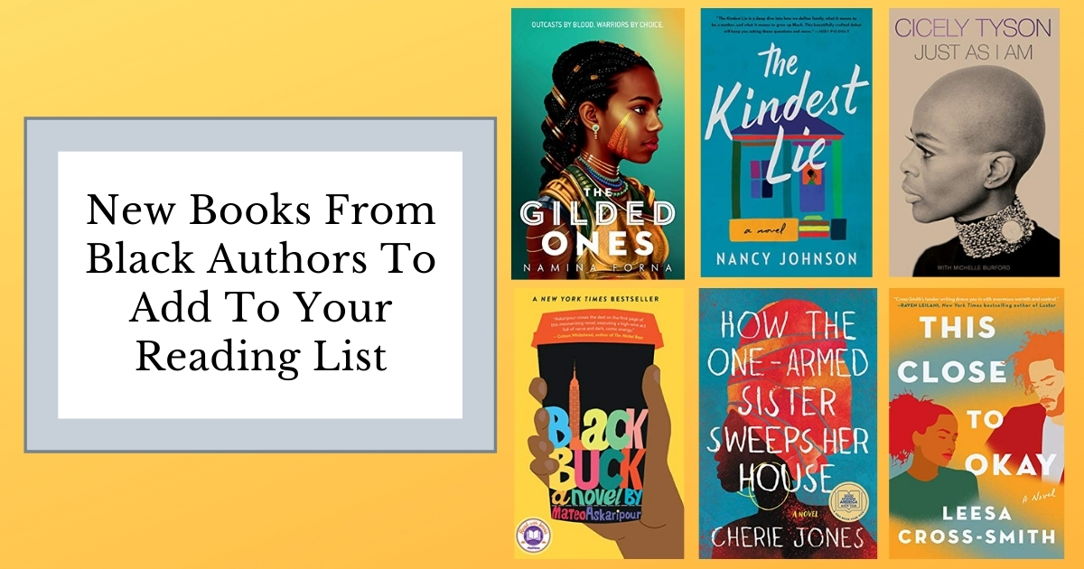 New Books From Black Authors To Add To Your Reading List