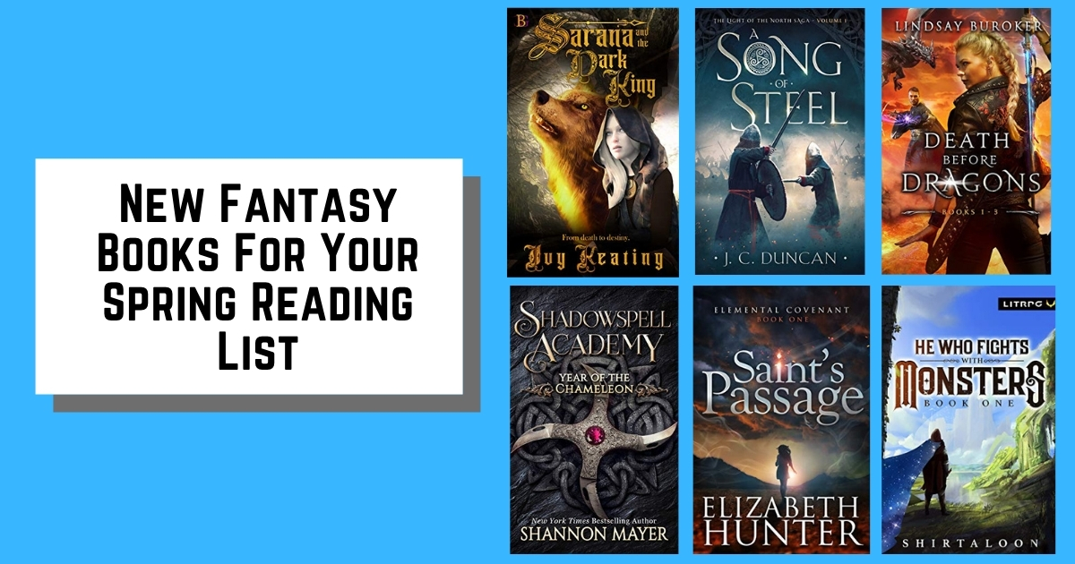 New Fantasy Books For Your Spring Reading List | 2021