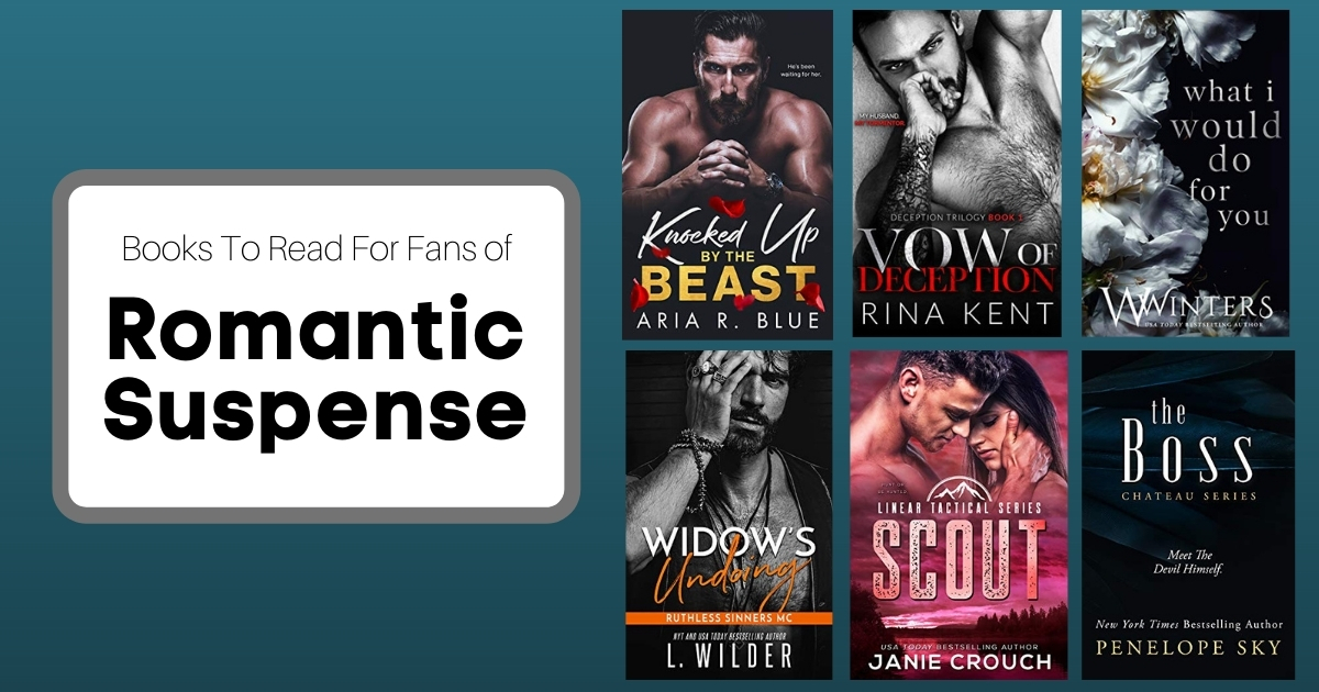 Books To Read For Fans of Romantic Suspense