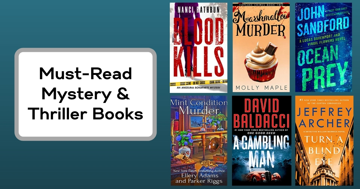 Must-Read Mystery & Thriller Books | April 2021