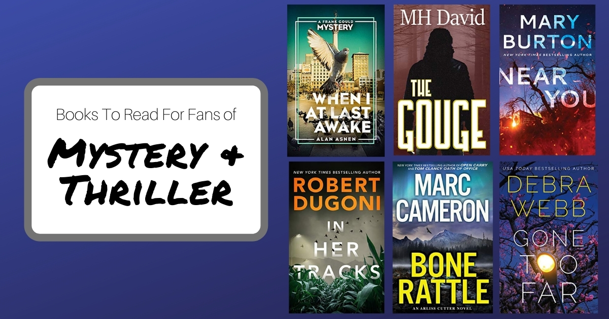 Books To Read For Fans of Mystery & Thriller | Spring 2021