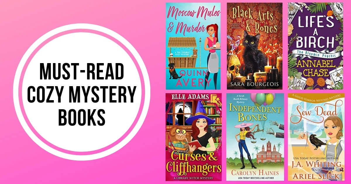 Must-Read Cozy Mystery Books | May 2021