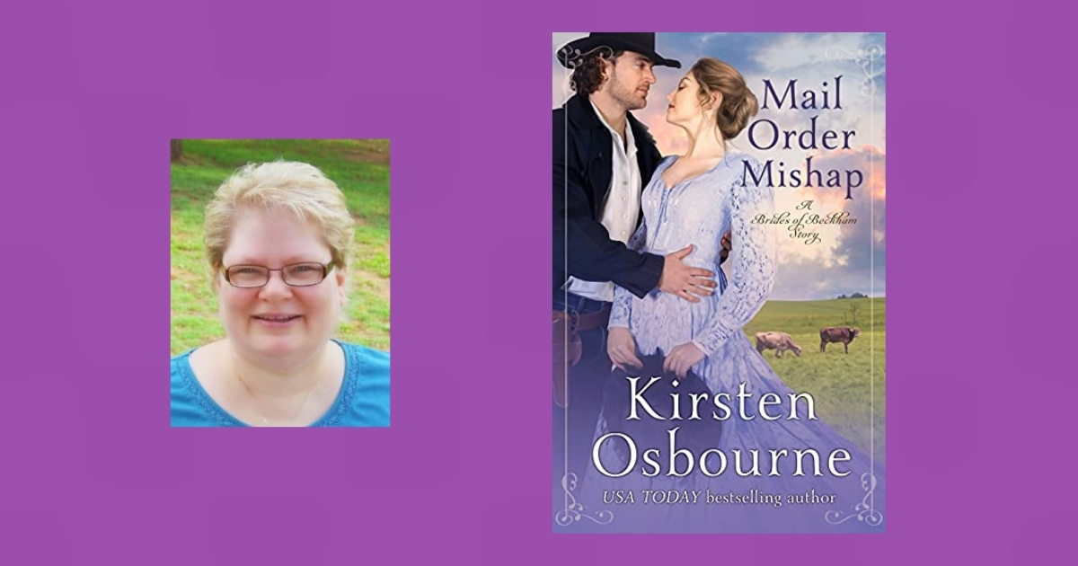 Interview with Kirsten Osbourne, Author of Mail Order Mishap (Brides of Beckham)