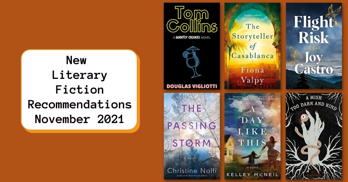 New Literary Fiction Book Recommendations | November 2021