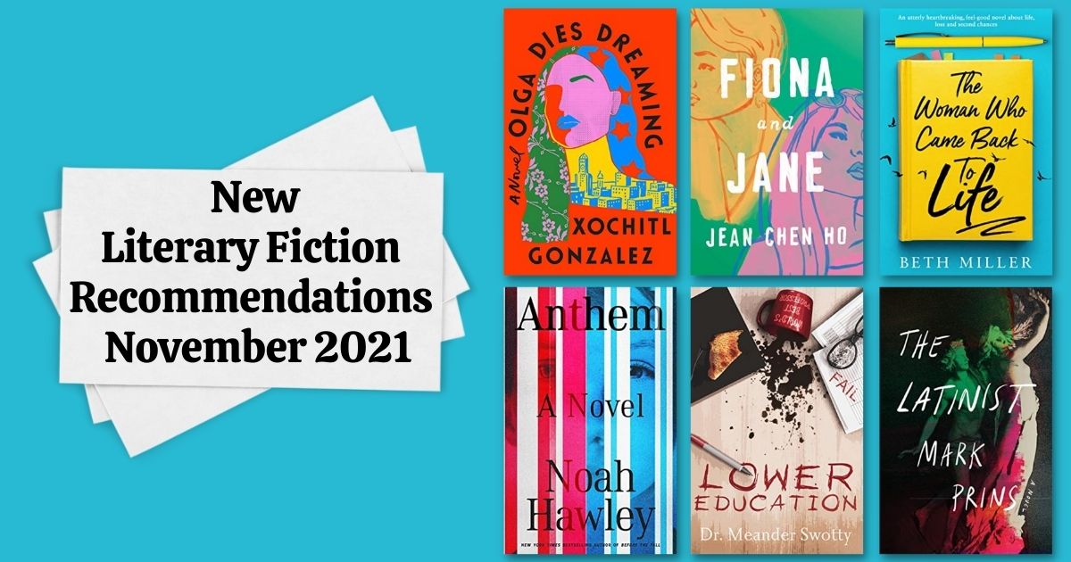 New Literary Fiction Book Recommendations | January 2022