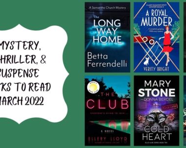 Mystery, Thriller, & Suspense Books to Read | March 2022
