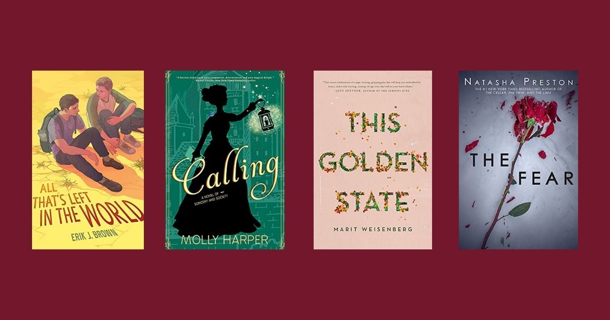 New Young Adult Books to Read | March 22
