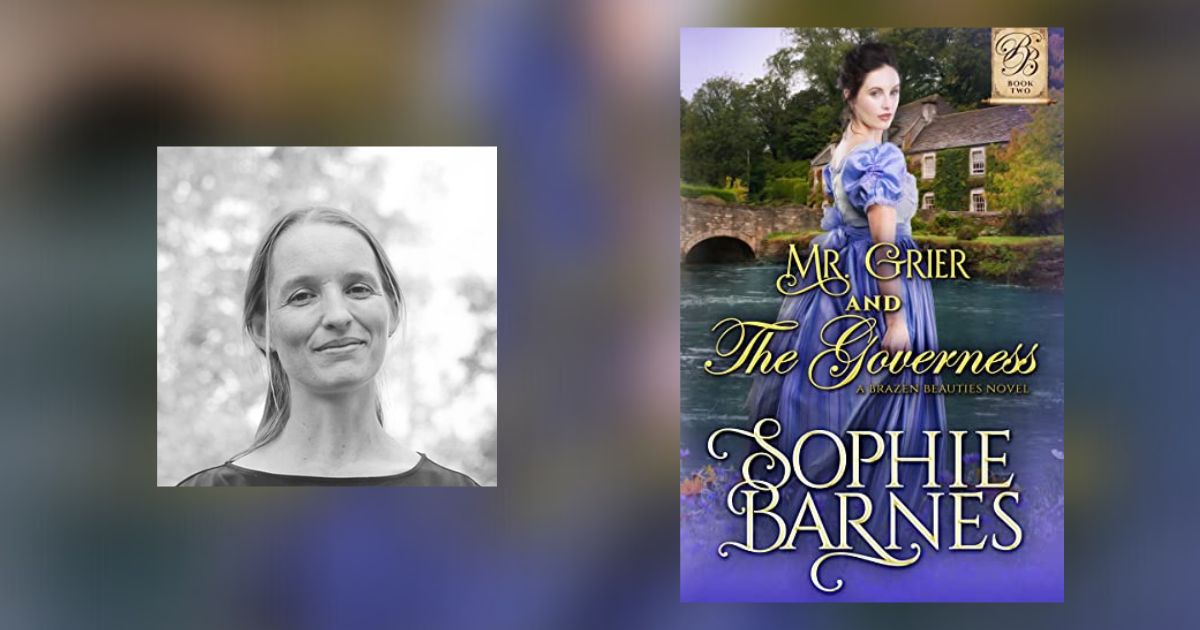 Interview with Sophie Barnes, Author of Mr. Grier and The Governess