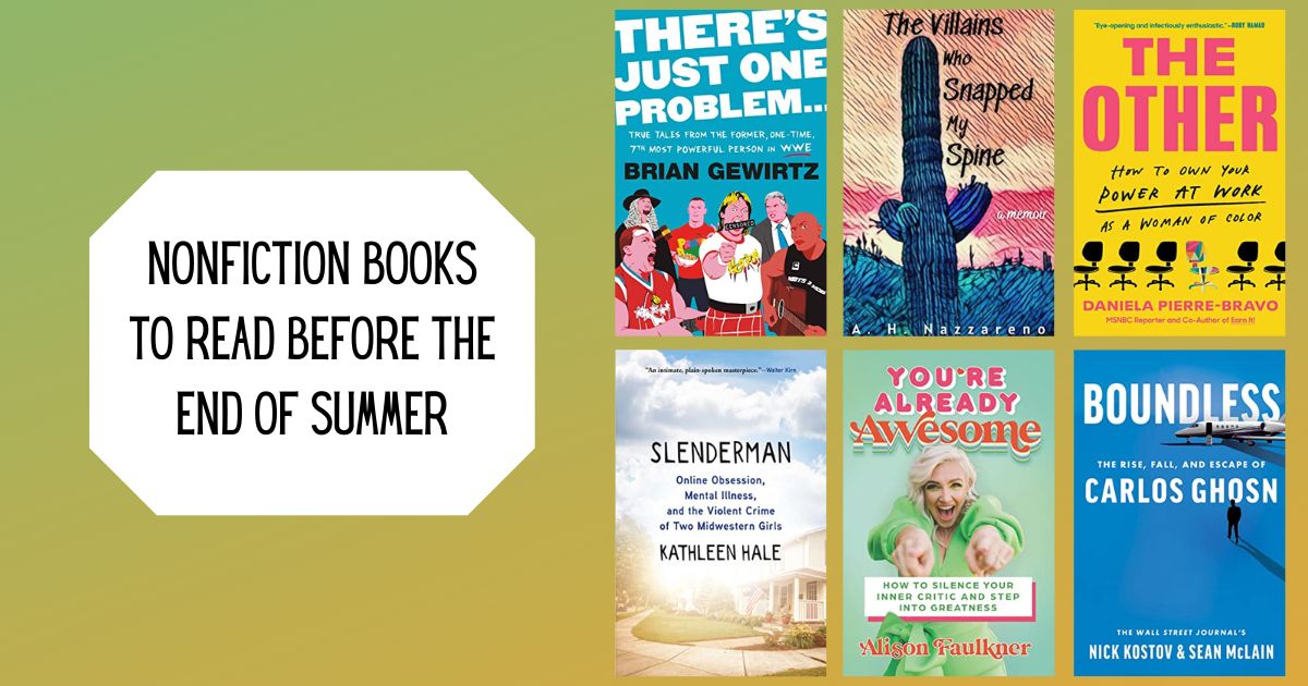 Nonfiction Books To Read Before The End Of Summer