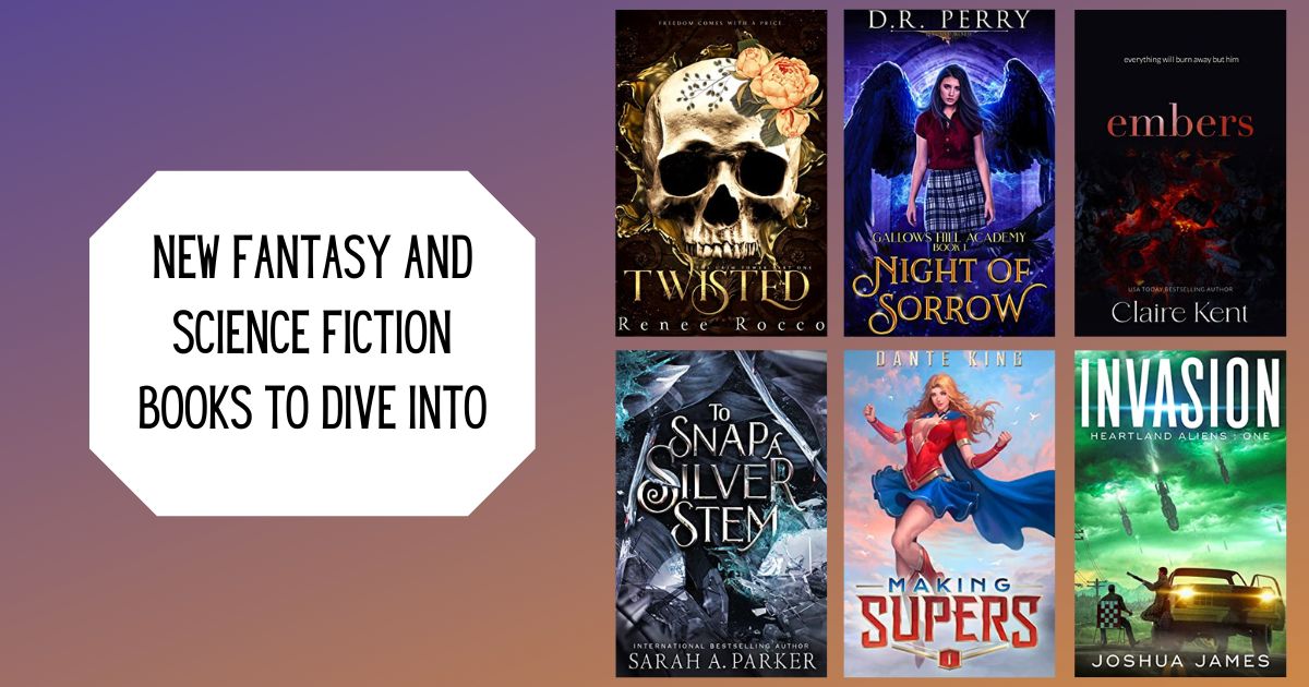 New Fantasy and Science Fiction Books To Dive Into