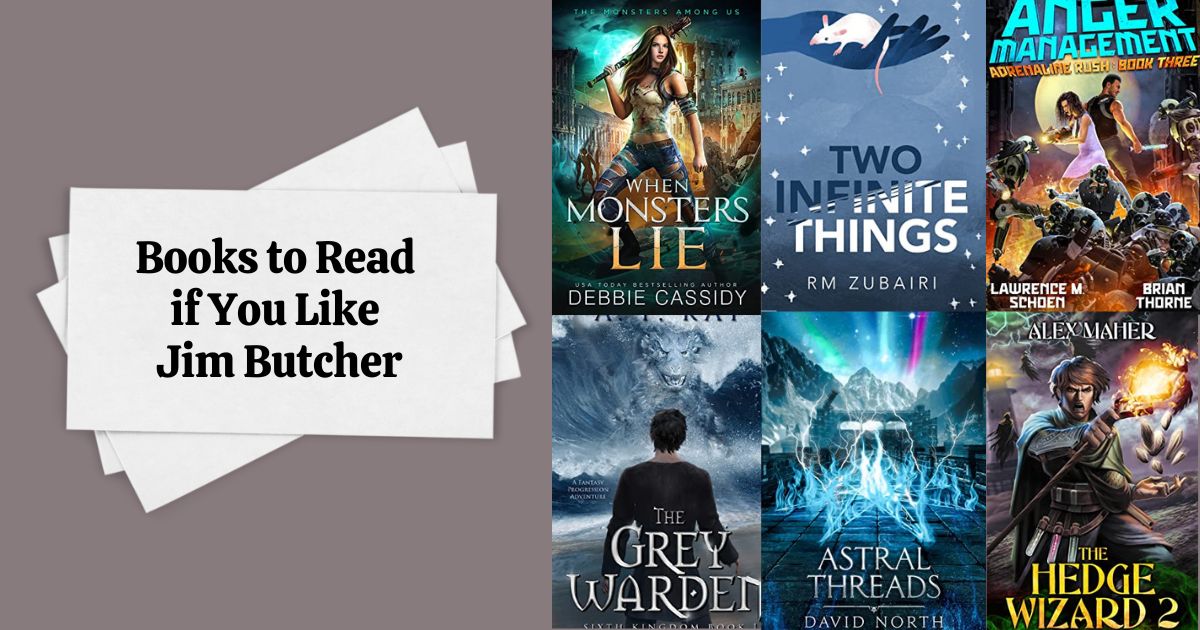 Books to Read if You Like Jim Butcher