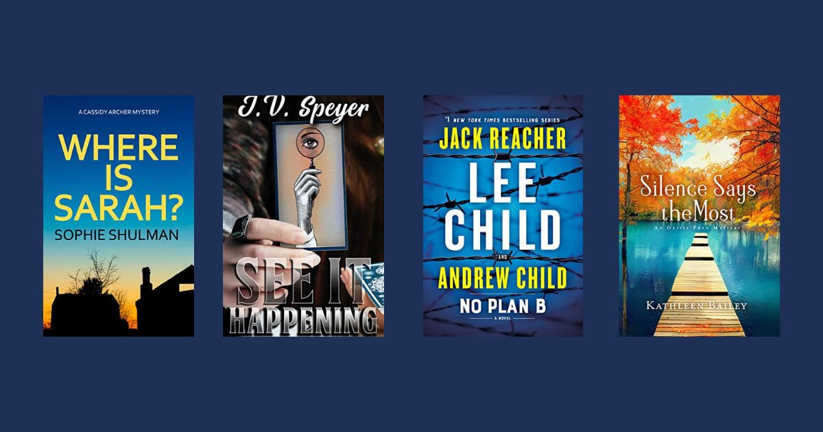 New Mystery and Thriller Books to Read | October 25
